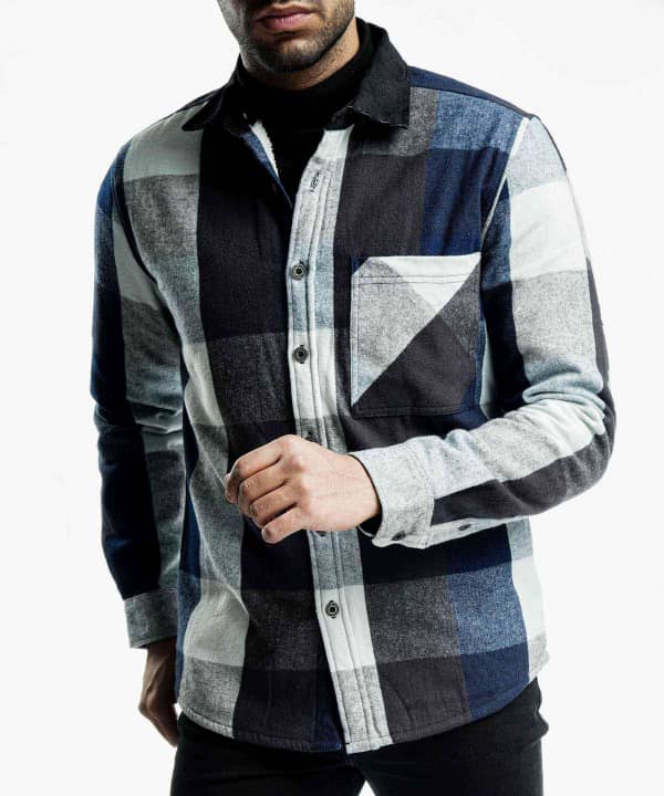پیراهن زمستانی مردانه جوتی جینز JootiJeans کد 23531024 - 0