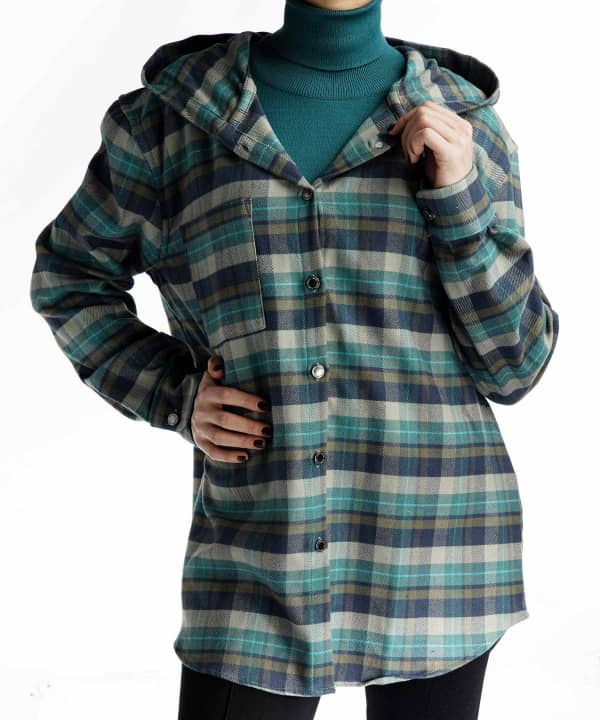 شومیز کلاه دار زنانه جوتی جینز JootiJeans کد 23731318 - 1