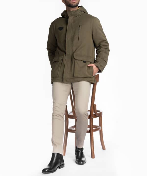 پافر کلاه دار مردانه جوتی جینز JootiJeans کد 24522136 - 0