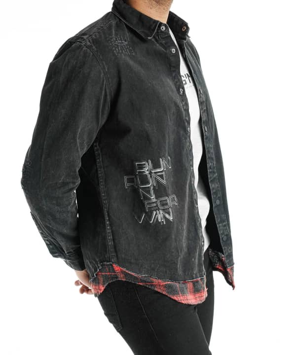 پیراهن جین مردانه جوتی جینز JootiJeans کد 23531064 - 1