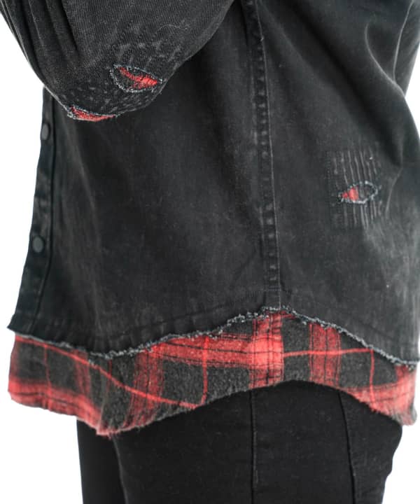 پیراهن جین مردانه جوتی جینز JootiJeans کد 23531064 - 3