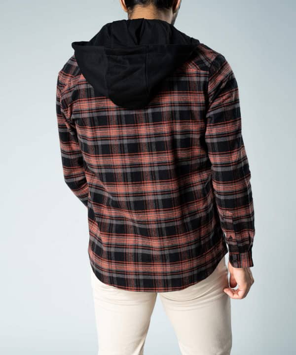 پیراهن کلاه دار مردانه جوتی جینز JootiJeans کد 23531026 - 3