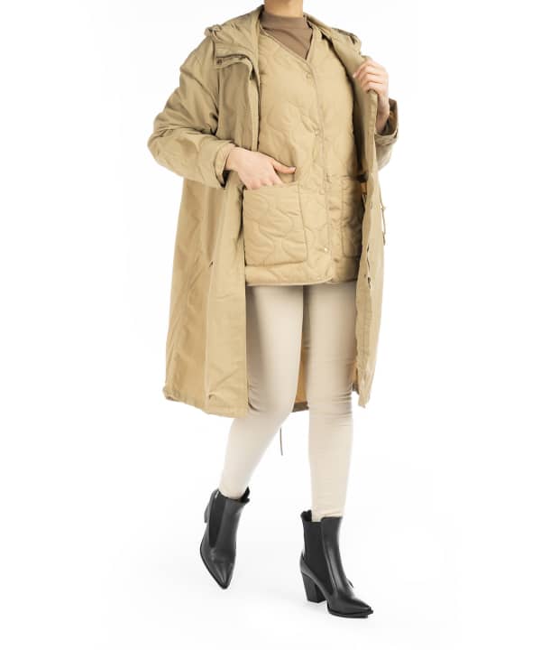 کاپشن دو لایه زنانه جوتی جینز Jooti Jeans کد 23722655 - 0