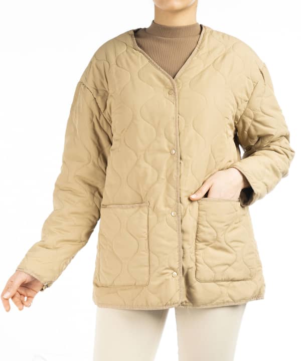 کاپشن دو لایه زنانه جوتی جینز Jooti Jeans کد 23722655 - 3