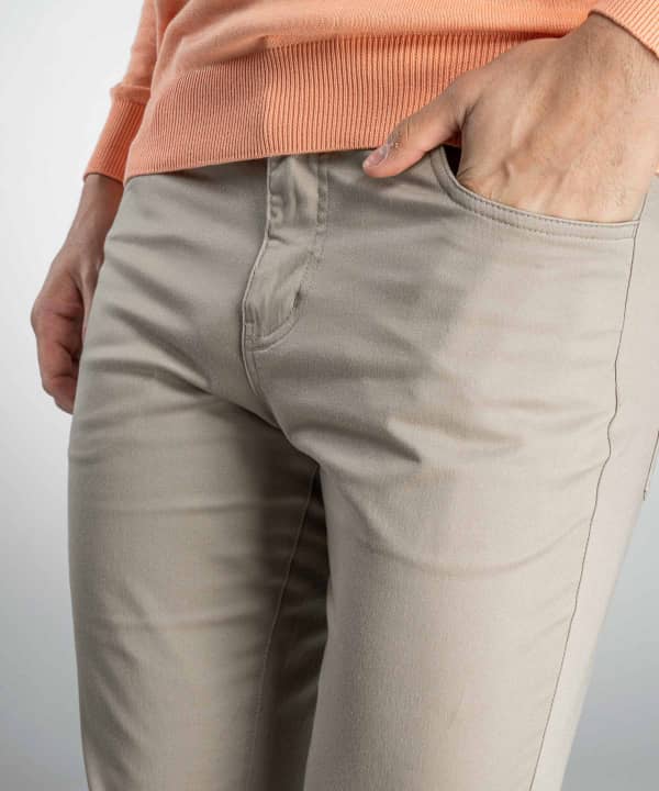 شلوار کتان مردانه جین وست Jeanswest کد 23151503 - 4