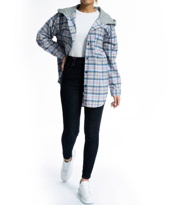 شومیز کلاه دار زنانه جوتی جینز JootiJeans کد 23731312 - 1
