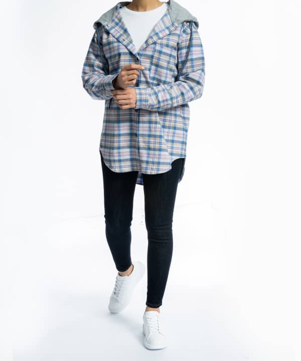 شومیز کلاه دار زنانه جوتی جینز JootiJeans کد 23731312 - 0