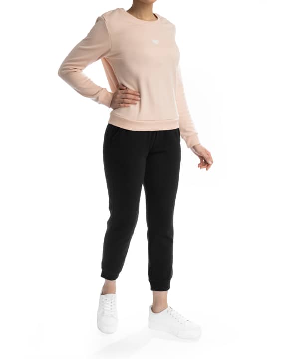 ست سویشرت و شلوار زمستانی زنانه جین وست Jeanswest کد 1492A502 - 1