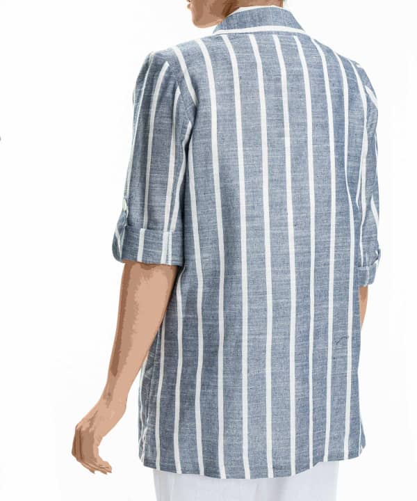 ست مانتو و تاپ زنانه جوتی جینز JootiJeans کد 31732S07 - 2