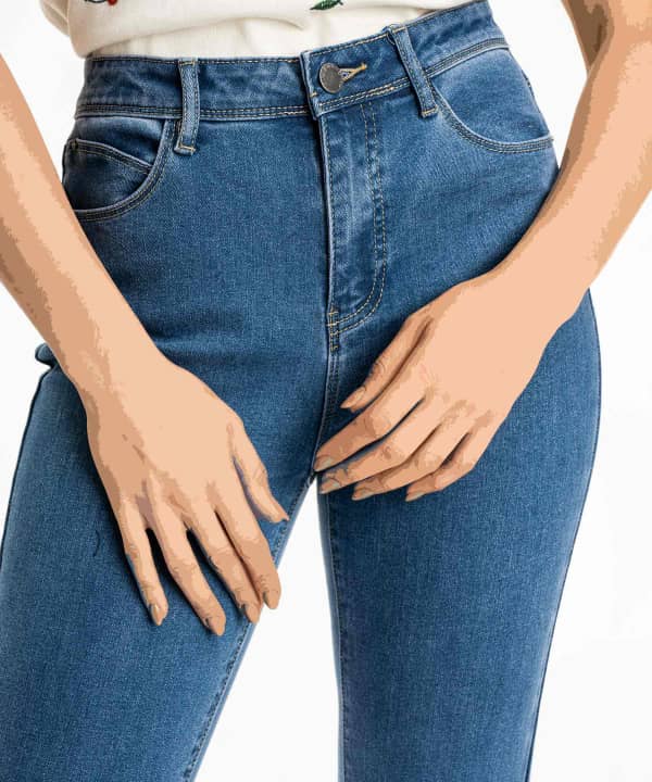 شلوار جین زنانه جین وست Jeanswest کد 31281506 - 2