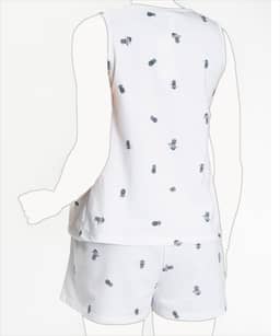 ست تاپ و شلوارک زنانه جوتی جینز Jooti Jeans کد W31773206 - 1