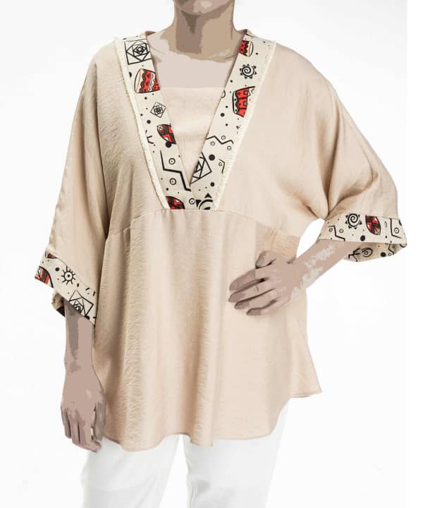 مانتو کوتاه جوتی جینز JootiJeans کد 31732714 - 0