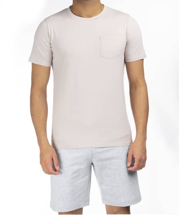 ست تیشرت و شلوارک مردانه جین وست Jeanswest کد 2291A602 - 0