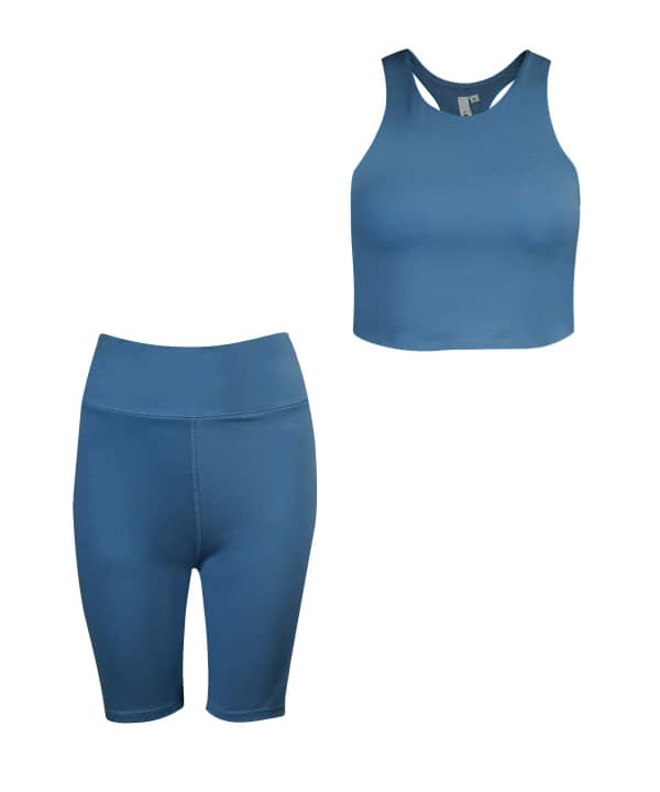 ست تی شرت و شلوارک زنانه جوتی جینز Jooti Jeans کد 22773S08 - 0