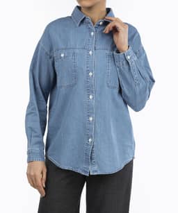بلوز آستین بلند زنانه جین وست Jeanswest کد 31231508 - 0