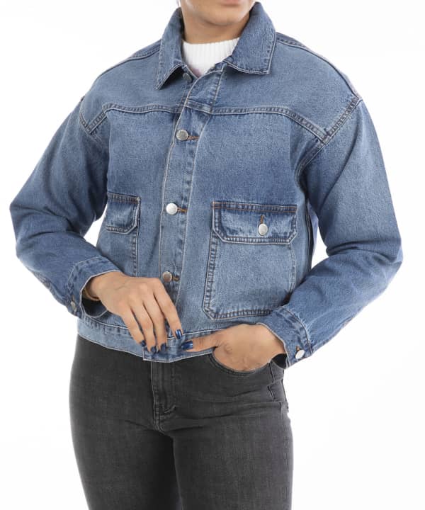 کاپشن زنانه جین وست Jeanswest کد 23222506 - 0