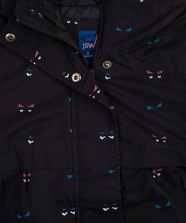 کاپشن زنانه طرح دار جین وست Jeanswest - 3
