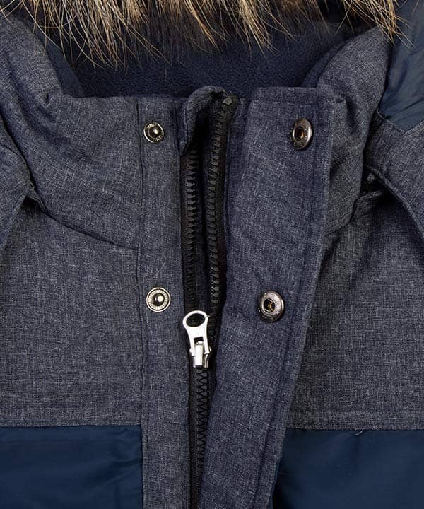 کاپشن پر مردانه کلاه دار جین وست Jeanswest - 4