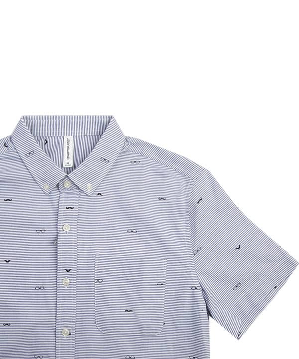 پیراهن مردانه نخی راه راه جین وست Jeanswest - 2