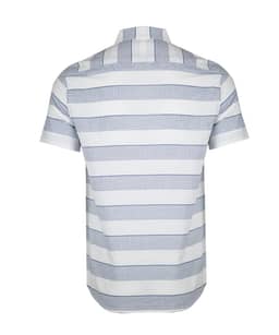پیراهن مردانه نخی راه راه جین وست Jeanswest - 1