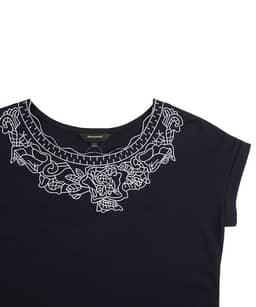 تیشرت زنانه طرح دار جین وست Jeanswest - 2