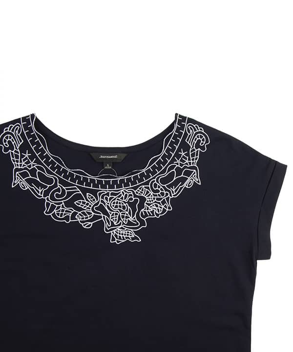 تیشرت زنانه طرح دار جین وست Jeanswest - 2