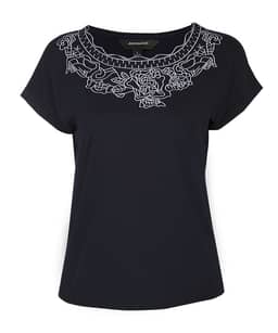 تیشرت زنانه طرح دار جین وست Jeanswest - 0
