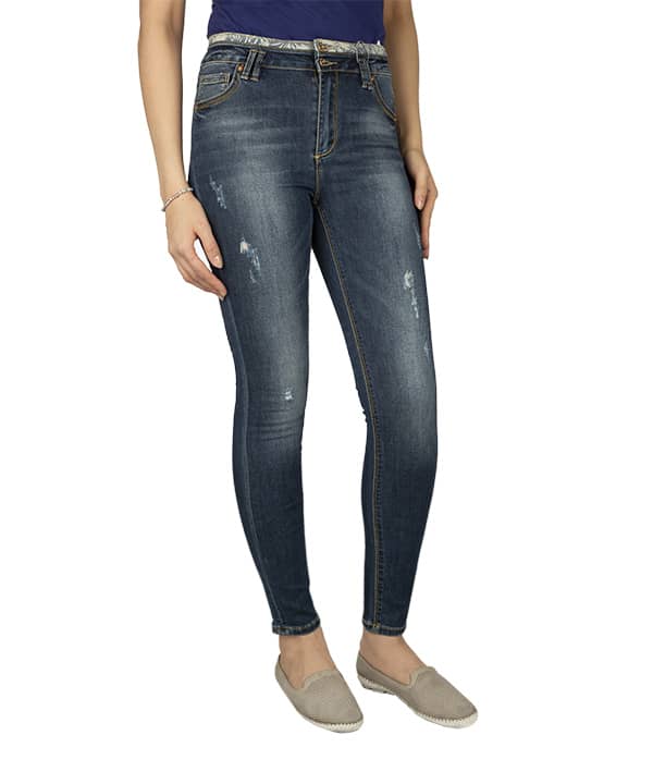 شلوار جین جذب زنانه جین وست Jeanswest - 1