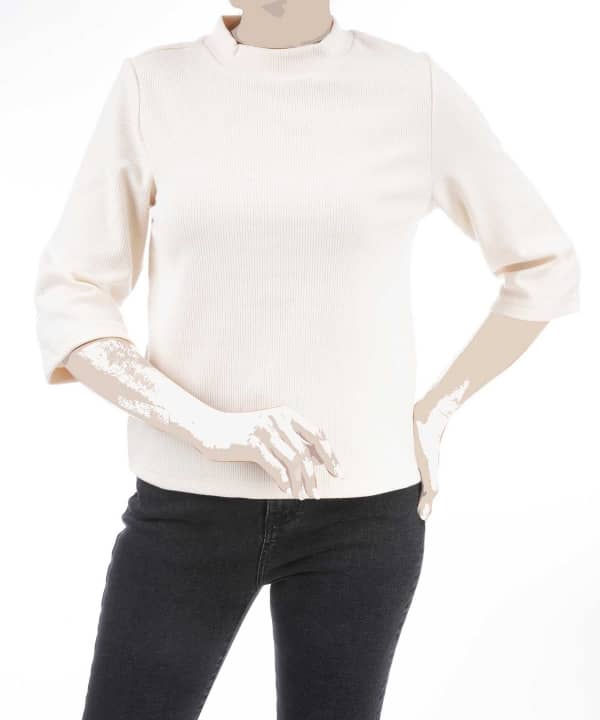 تیشرت آستین سه ربع زنانه جین وست Jeanswest کد 33272505 - 0