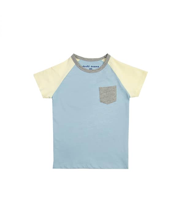 تیشرت پسرانه یقه گرد جوتی جینز JootiJeans کد 81073114 - 0