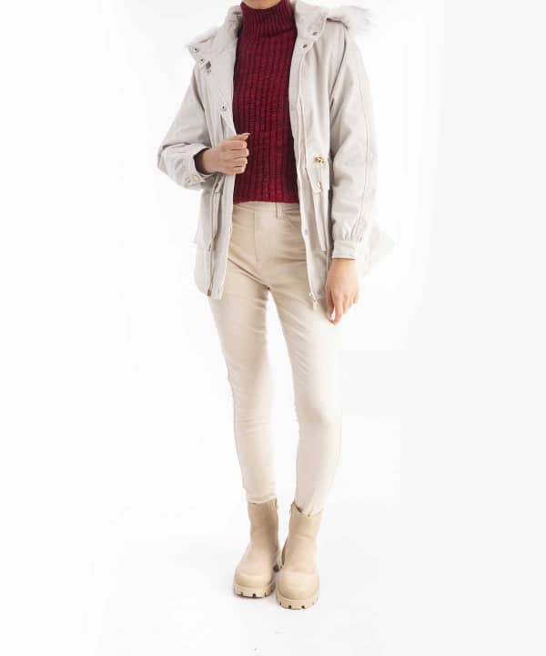 کاپشن زنانه جین وست Jeanswest کد 14222508 - 1