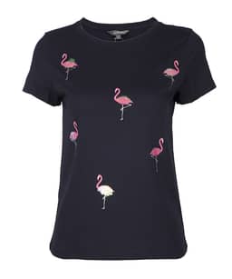 تیشرت زنانه طرح دار جین وست Jeanswest - 0