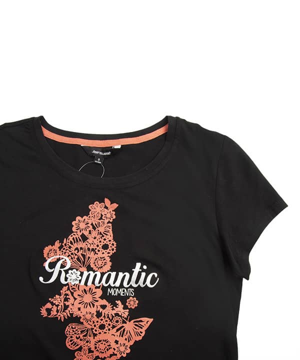 تیشرت زنانه یقه گرد جین وست Jeanswest - 2
