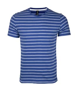 تیشرت مردانه نخی راه راه جین وست Jeanswest - 0