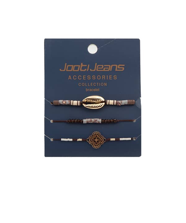 دستبند زنانه سه تایی جوتی جینز Jootijeans - 0