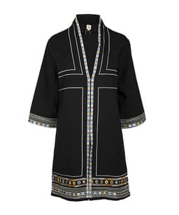 مانتو غزن دار جوتی جینز Jootijeans - 0