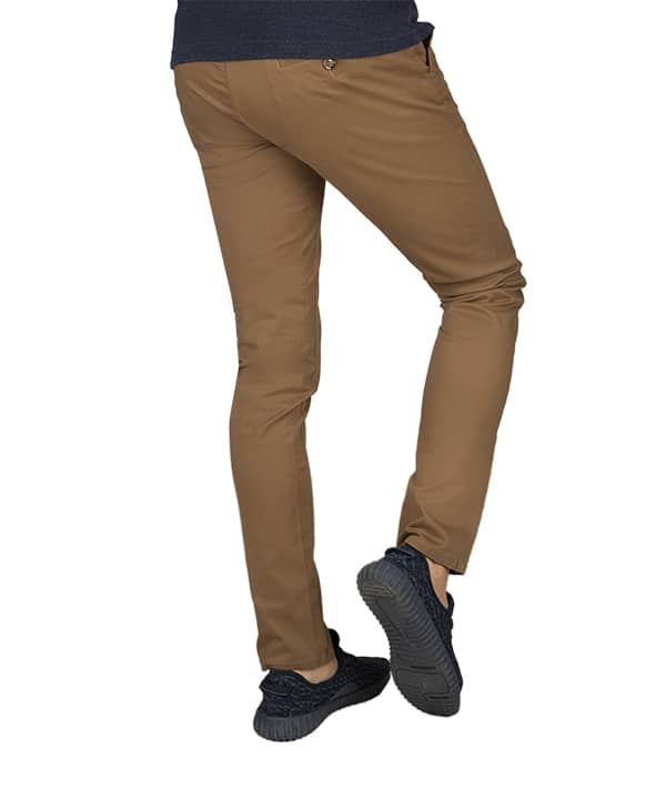 شلوار کتان مردانه قهوه ای جوتی جینز Jootijeans - 2