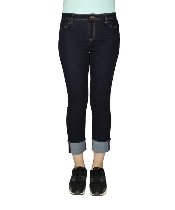 شلوار جین کوتاه زنانه جین وست Jeanswest - 0