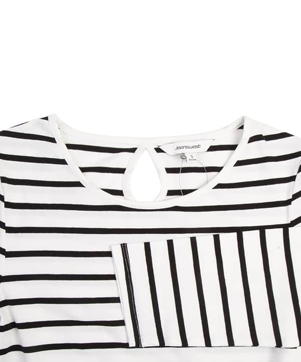 تیشرت آستین سه ربع زنانه جین وست Jeanswest - 2