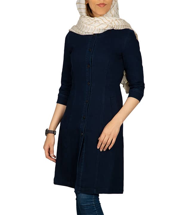 مانتو بلند جین جوتی جینز Jootijeans - 2