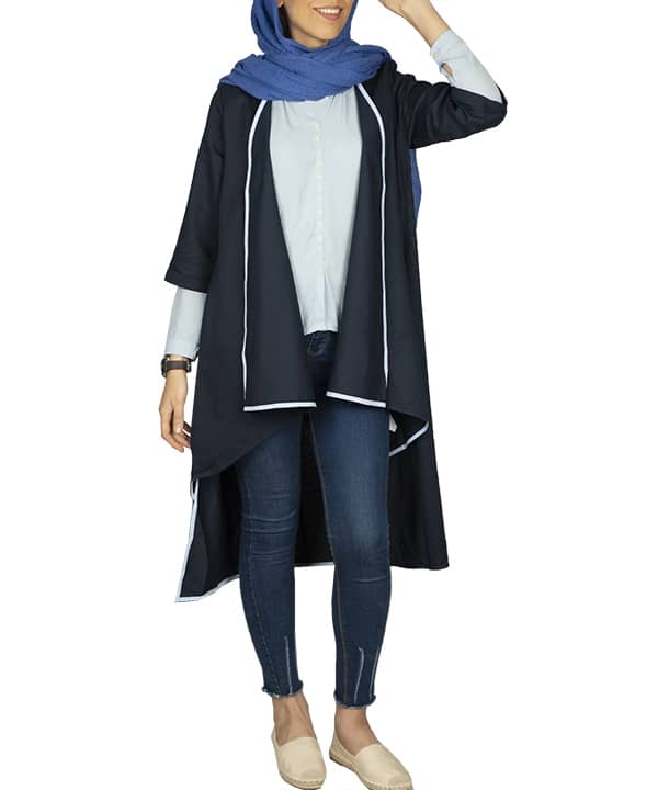 مانتو آستین سه ربع جوتی جینز Jootijeans - 2