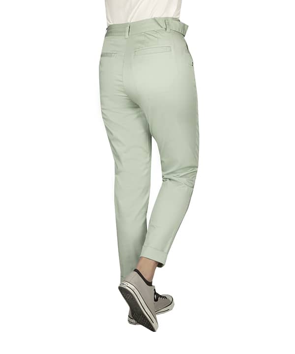 شلوار زنانه پاکتی کتان جین وست Jeanswest - 2