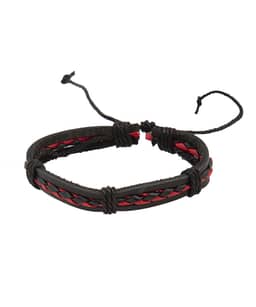 دستبند چرم مردانه بافت جوتی جینز Jootijeans - 1