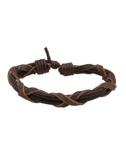 دستبند مردانه چرم و مهره جوتی جینز Jootijeans - 1