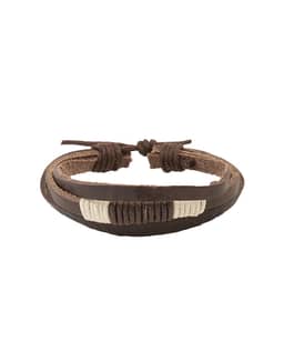 دستبند مردانه چرم و مهره جوتی جینز Jootijeans - 4