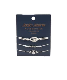 دستبند سه ردیفه زنانه جوتی جینز Jootijeans - 0