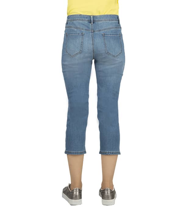 شلوار کوتاه جین زنانه راسته جین وست Jeanswest - 3