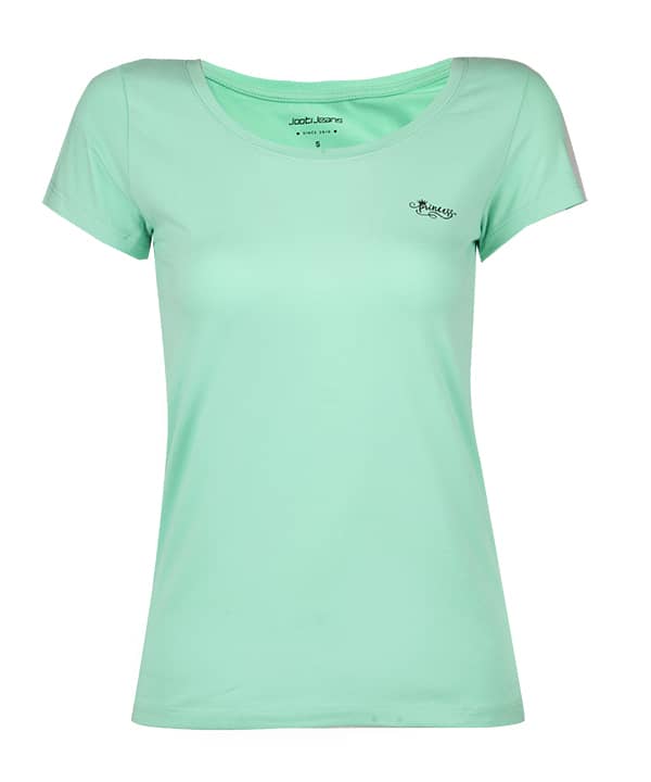 تیشرت زنانه یقه گرد جوتی جینز Jootijeans - 0