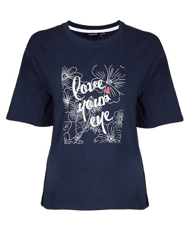 تیشرت نخی زنانه جین وست Jeanswest - 0