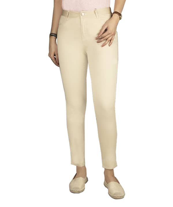 شلوار زنانه کتان جین وست Jeanswest - 0
